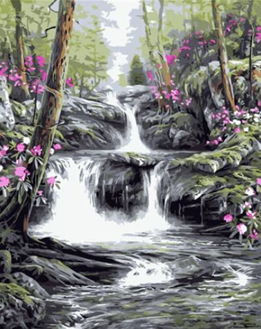 Waterfall Painting Kit