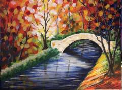 autumn bridge